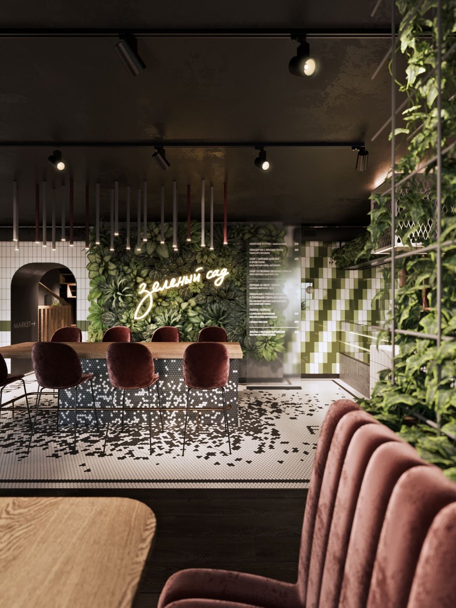 Интерьер кафе