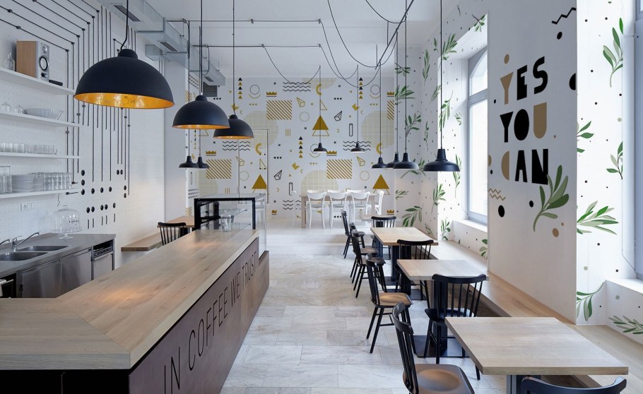 Ресторан в стиле Минимализм