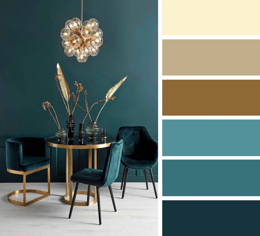 Цветовая палитра для интерьера