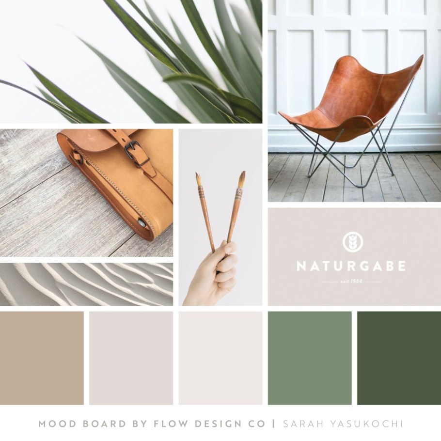 Цветовая палитра для мудборда