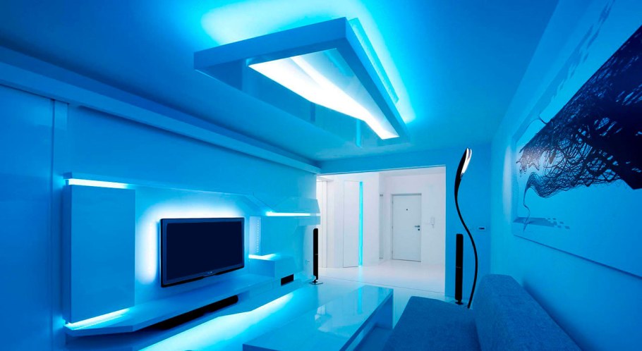 Неоновая подсветка для комнаты