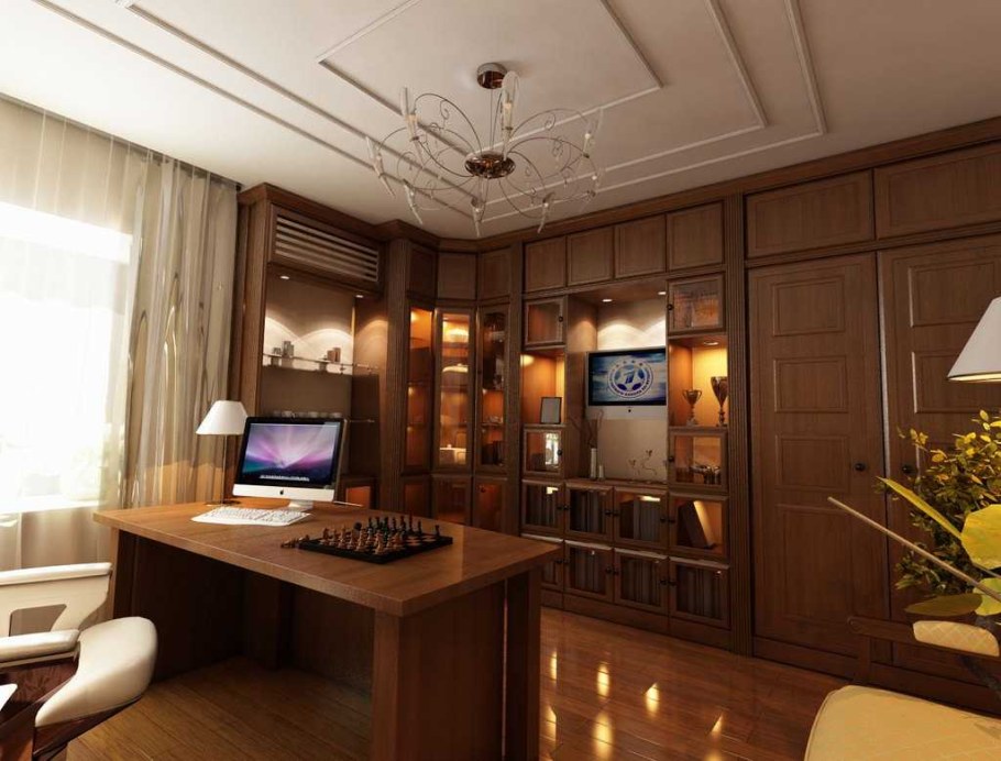Интерьер рабочего кабинета