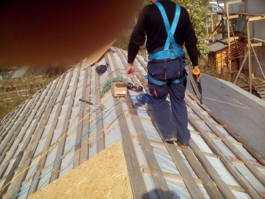 Крыша под мягкую кровлю