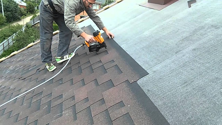 Монтаж мягкой кровли