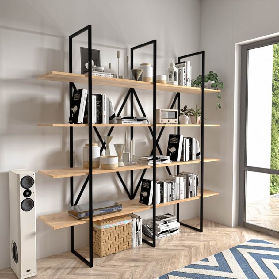 Стеллаж лофт икеа