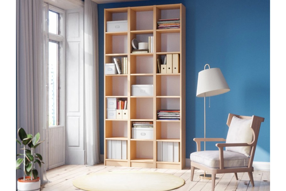 Billy ikea книжный шкаф