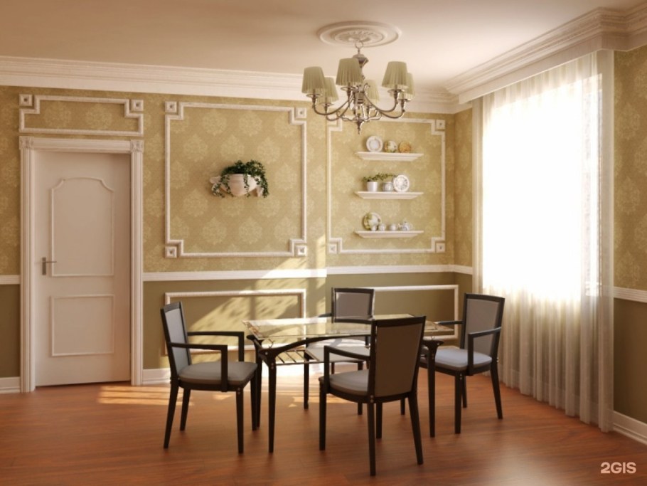 Лепнина Декомастер в интерьере