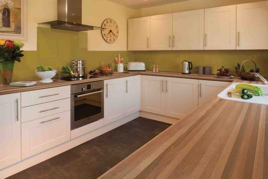 Столешница под дерево для кухни