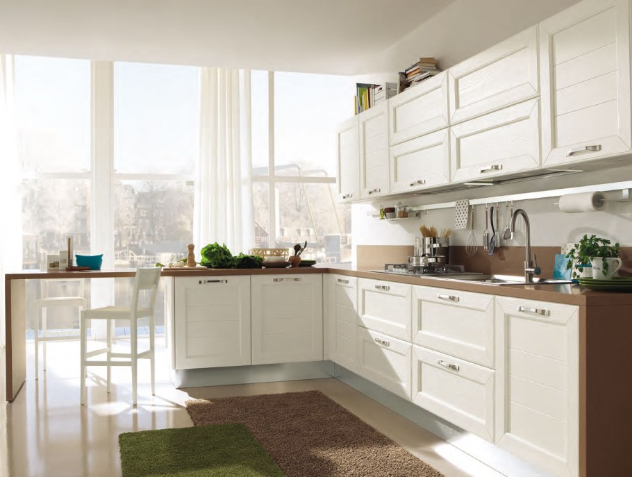 Белые кухни