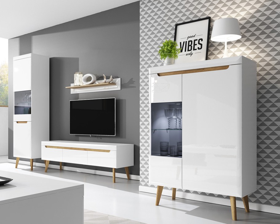 Стенка в скандинавском стиле