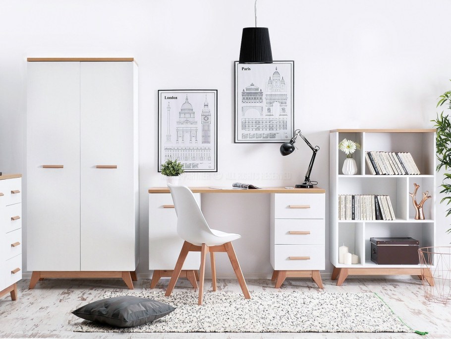 Детский шкаф в скандинавском стиле