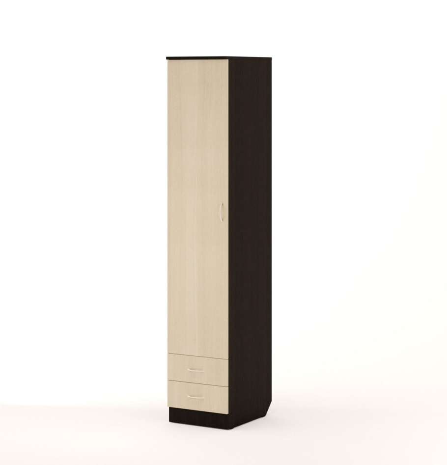 Шкаф пенал Белла венге/дуб