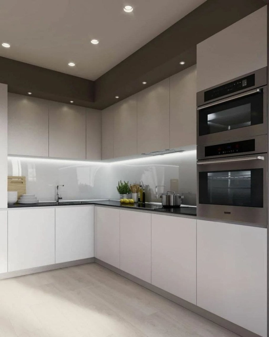 Белые кухни