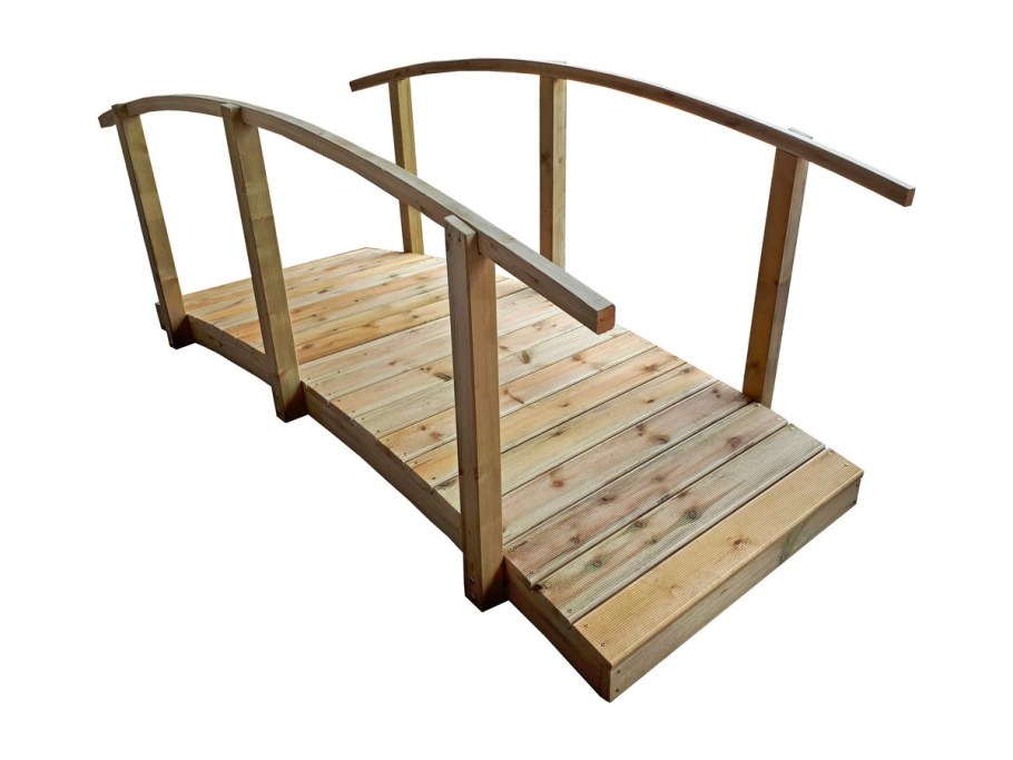 Деревянный мостик для сада