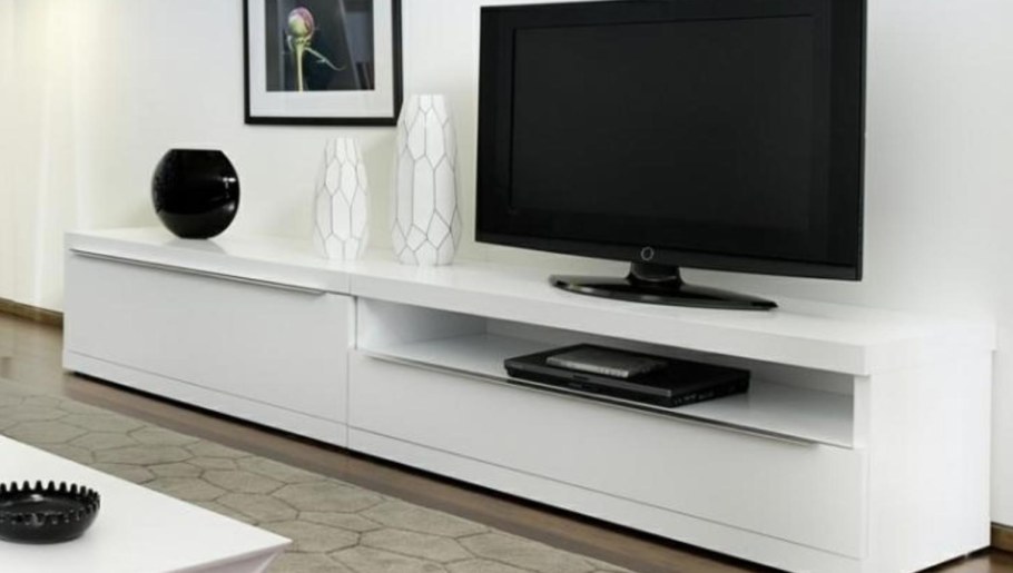 Тумба под ТВ хофф белая