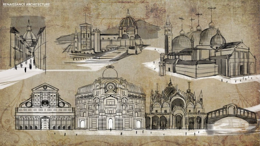 Ренессанс эпоха Возрождения картины архитектура