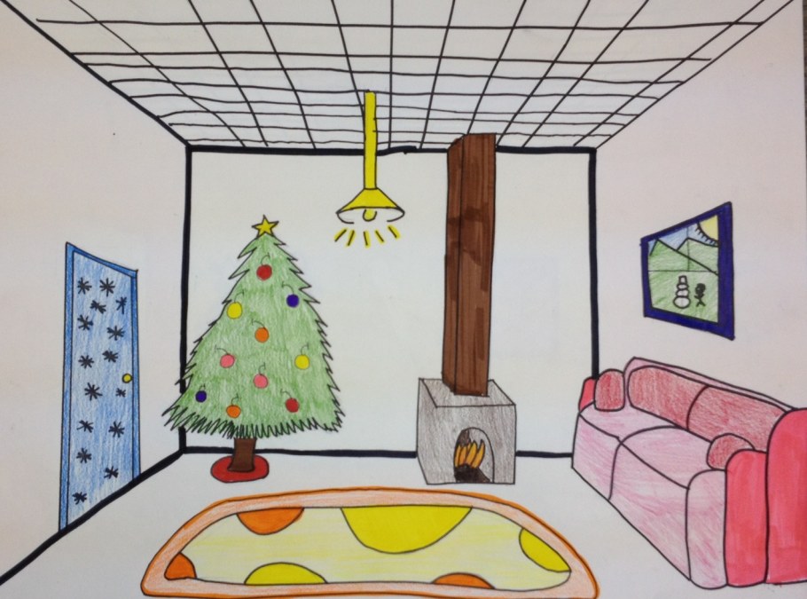 Нарисовать комнату