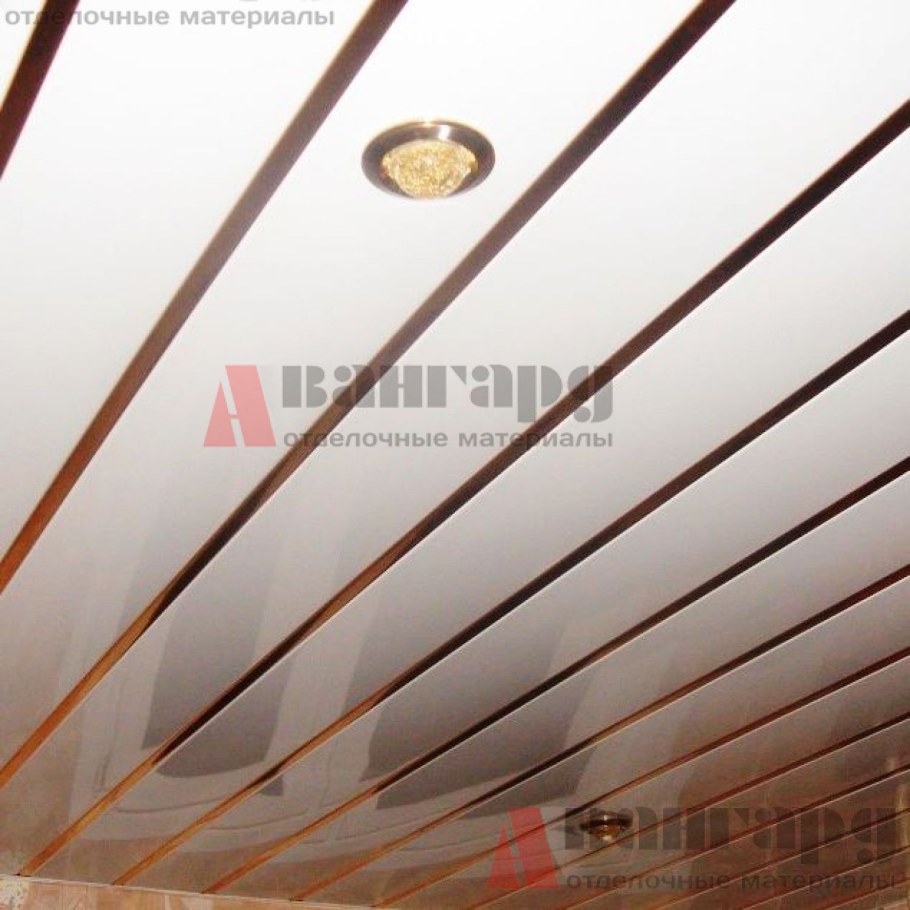 Потолок реечный алюминиевый Албес