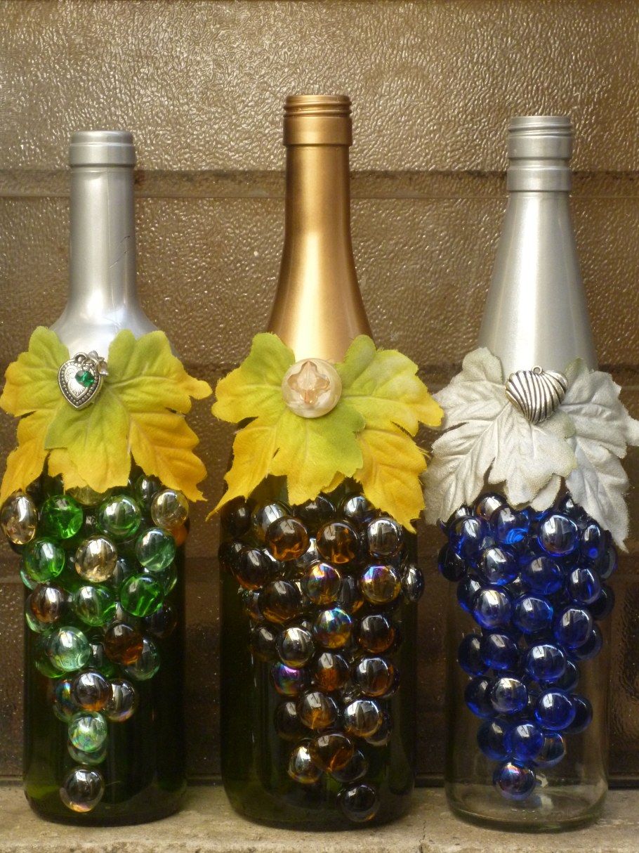 Декорация бутылок