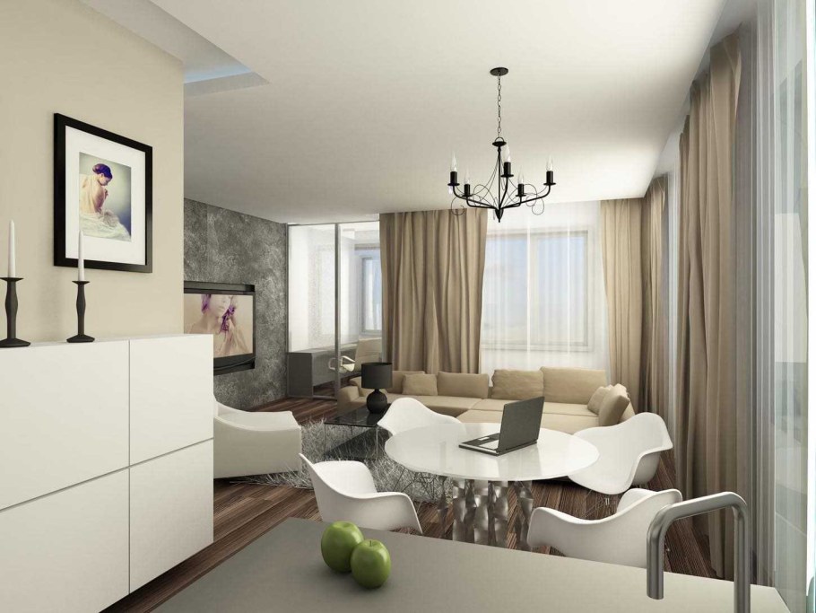 Кофейный цвет в интерьере