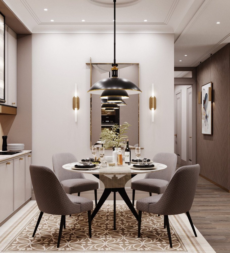 Интерьер в кофейных тонах