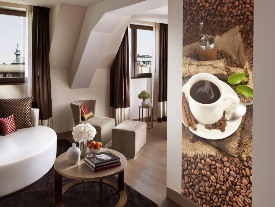 Кофейные оттенки в интерьере