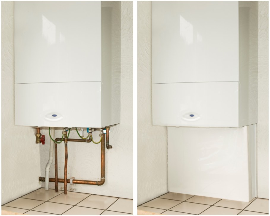 Настенный котел на кухне