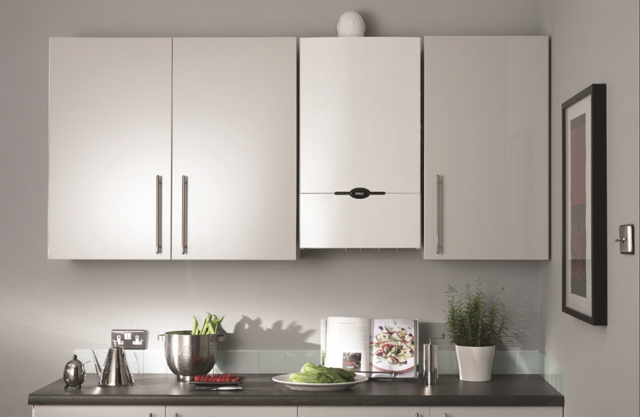 Газовый котел в интерьере