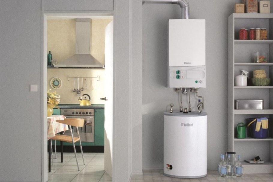 Напольный двухконтурный газовый котел 100 КВТ