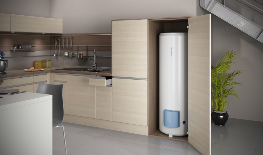 Водонагреватель в интерьере