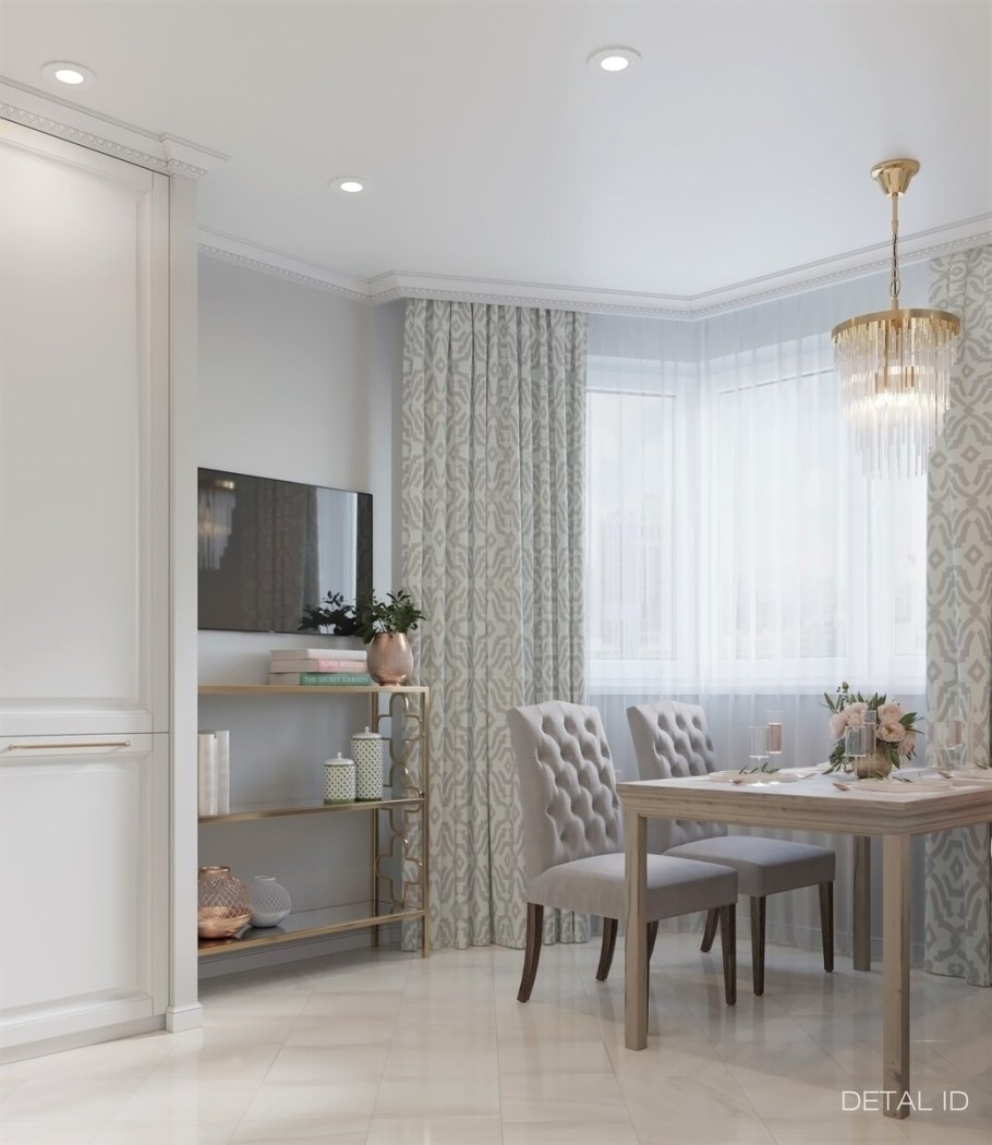 Кухня интерьер п44т трешка