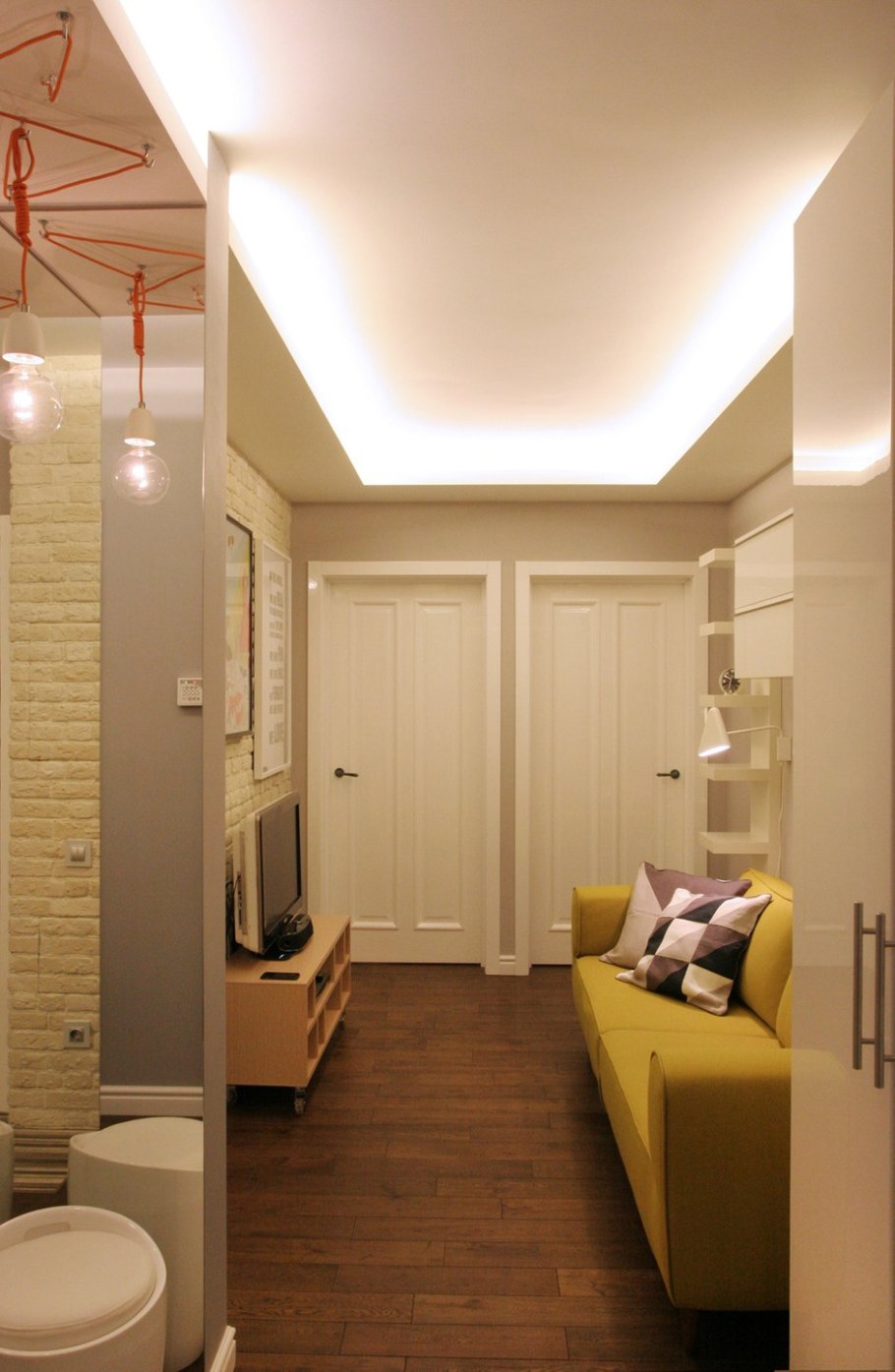 Интерьер трехкомнатной квартиры п3м