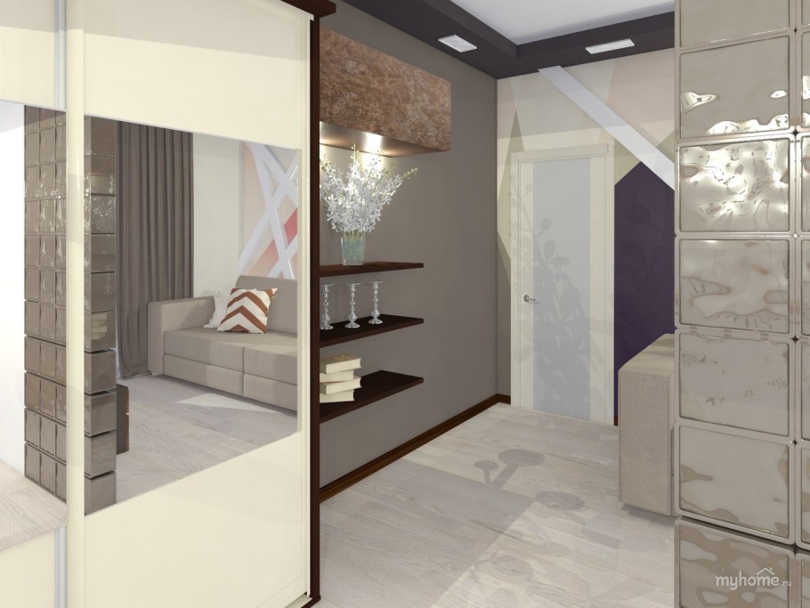 П-44 трехкомнатная квартира дизайн