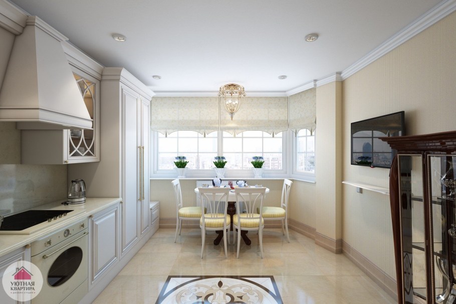 Планировка кухни п44т трешка