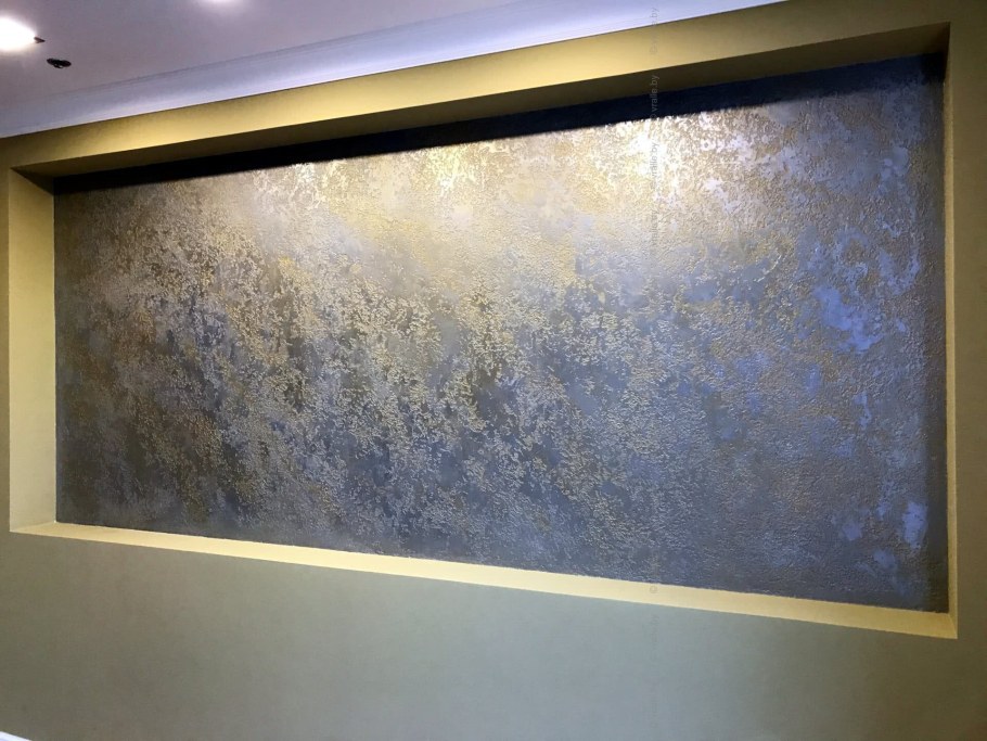 Декоративная штукатурка Гротто в интерьере