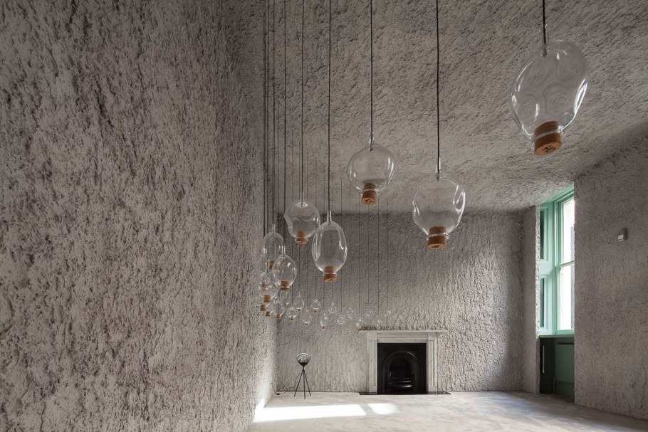 Мазанка декоративная штукатурка в интерьере