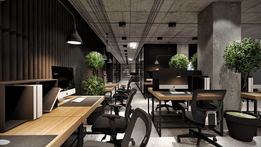 Офисный интерьер