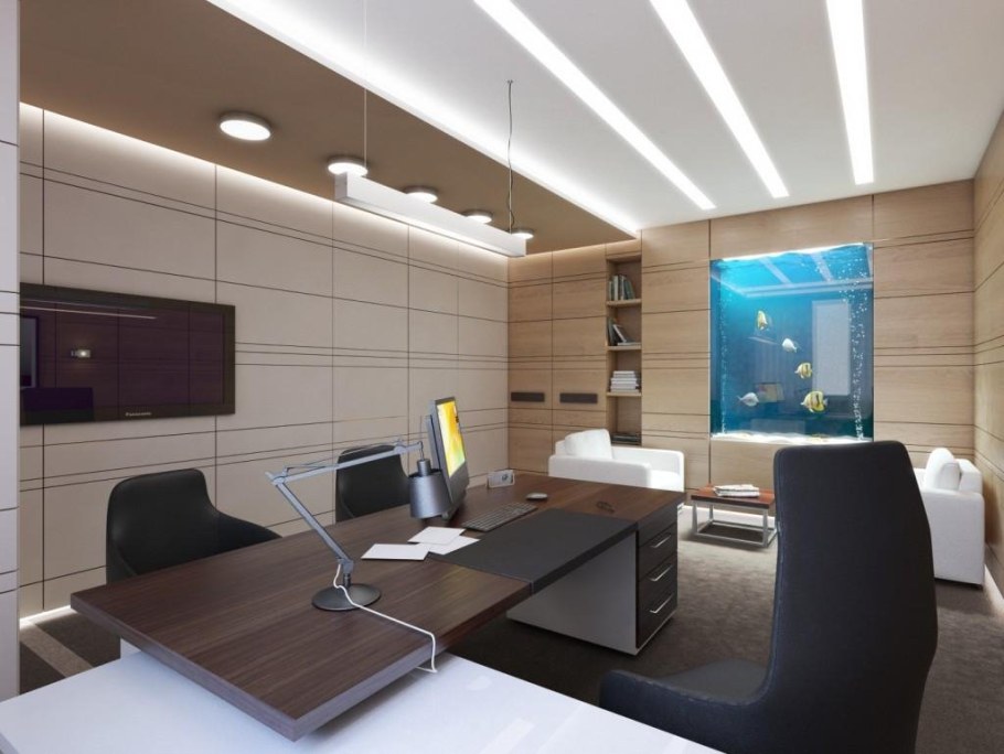 Современный офисный интерьер