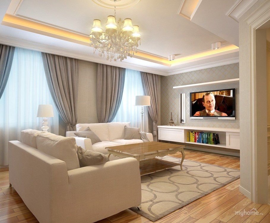 Гостиная в современном стиле