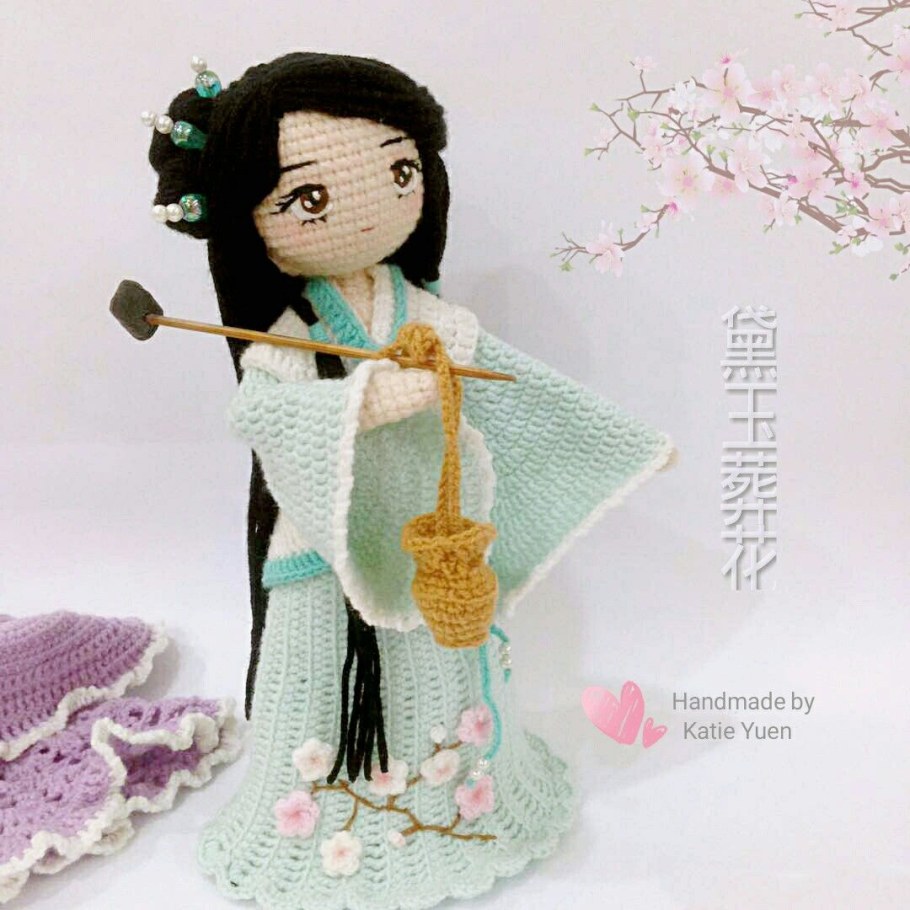 Японские куклы аниме амигуруми