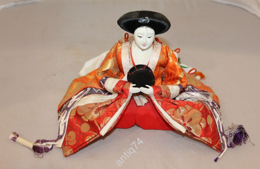 Японская Винтажная кукла