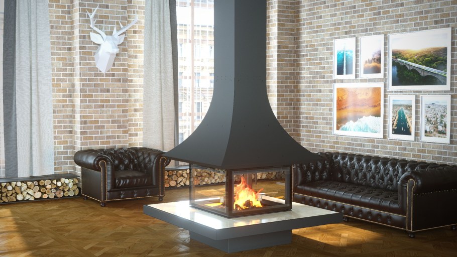 Каминная топка Astov п4с 600