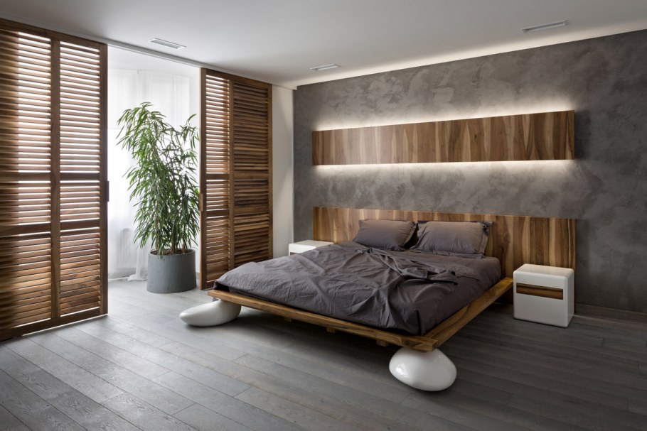 Спальня дерево