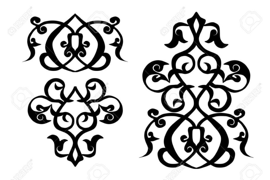 Арабская вязь орнамент