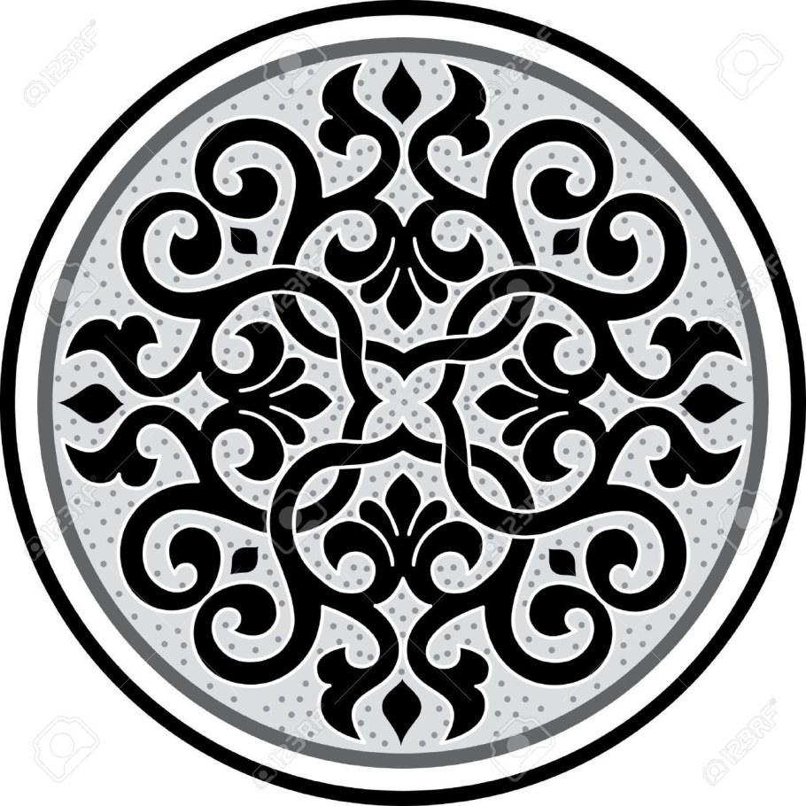 Орнамент в круге