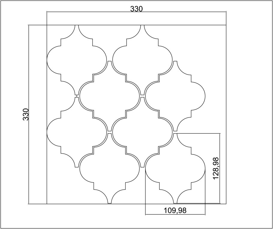 Арабеска чертеж