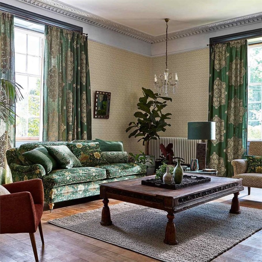 Шторы William Morris