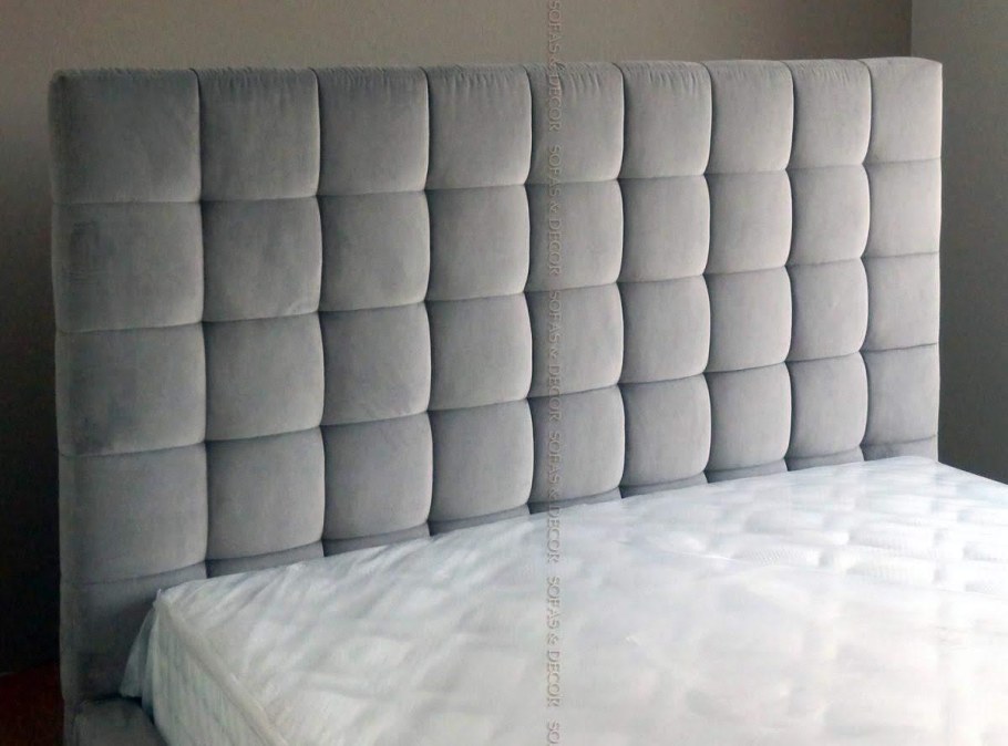 Каретная стяжка кровать квадрат