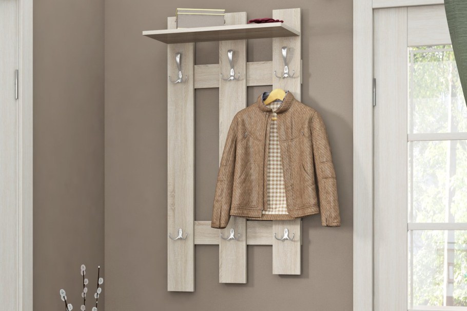 Вешалка с крючками Hoff арт