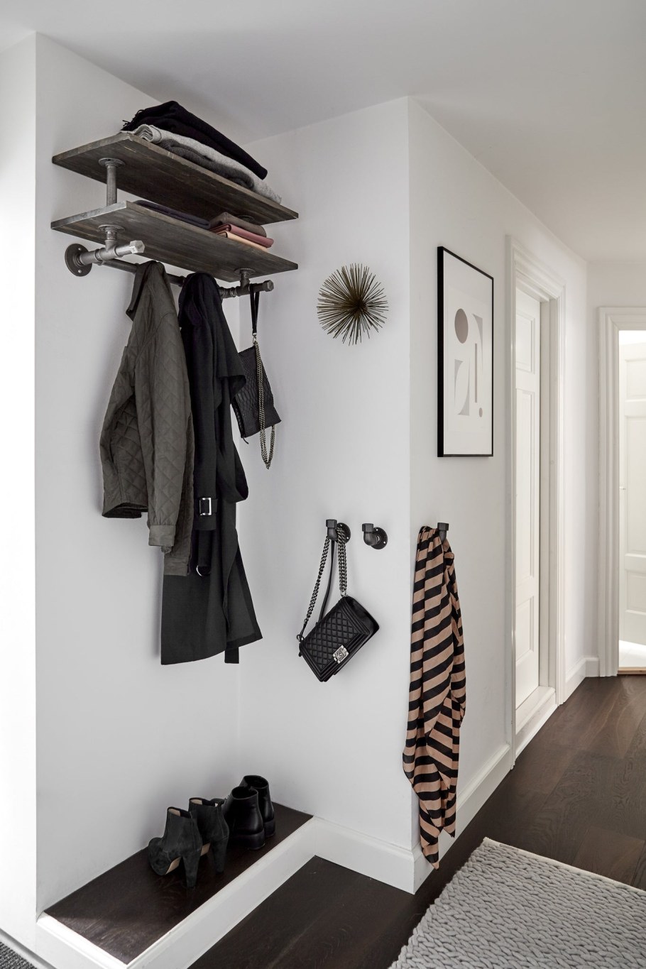 Икеа прихожая ЧУСИГ интерьер